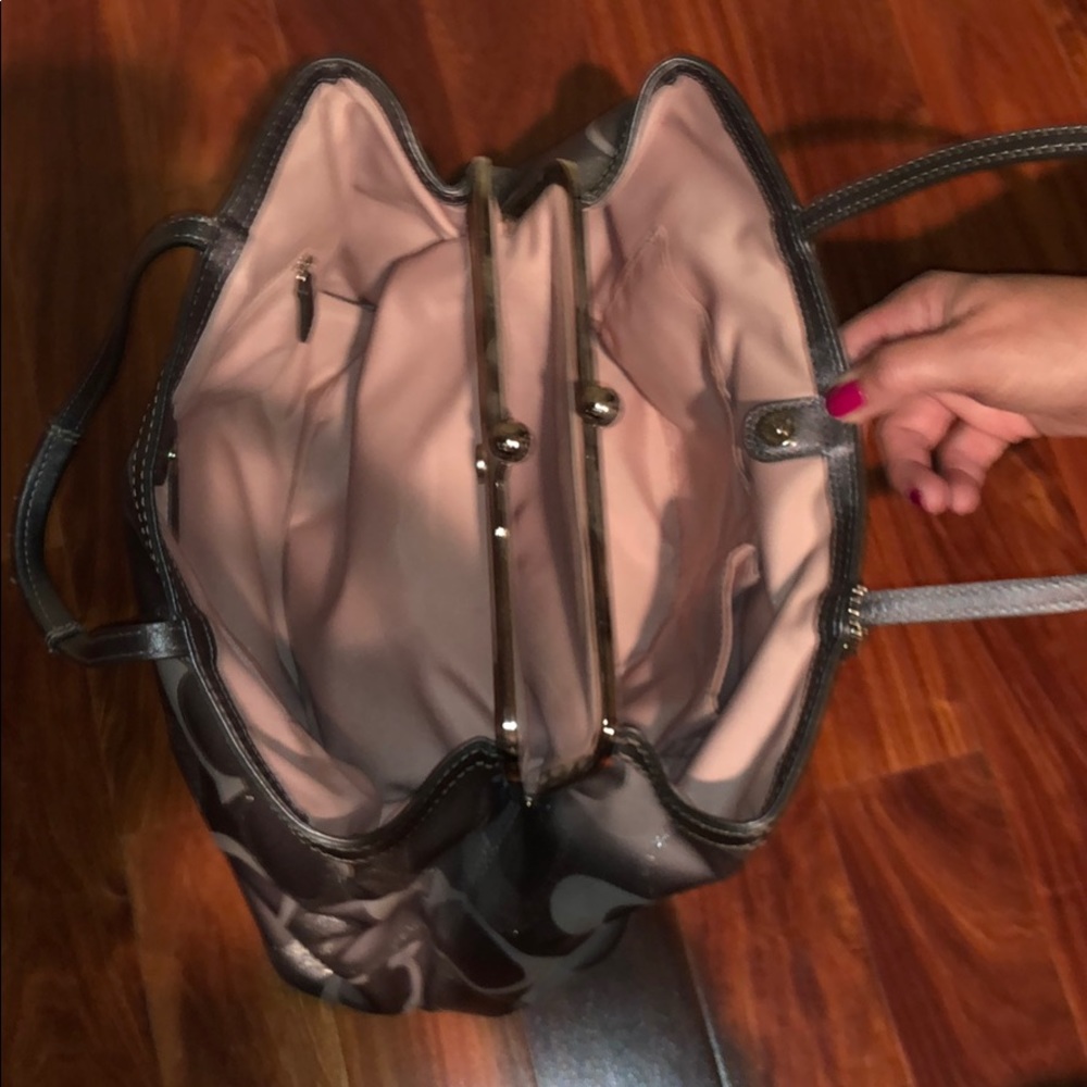 Silver Coach Purse - Picture 6 of 6